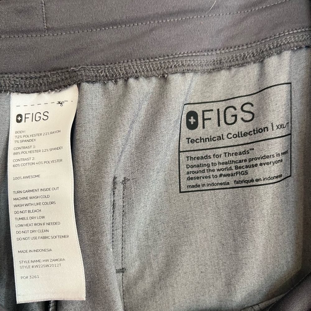 High Waisted Zamora Jogger Scrub Pants - Picture 9 of 11